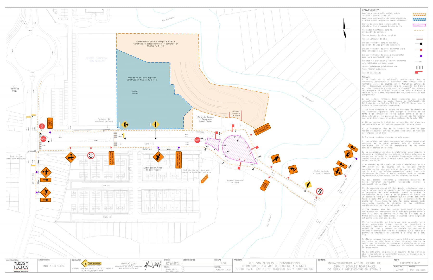 Plan de Manejo de Tránsito — C.C. San Nicolás